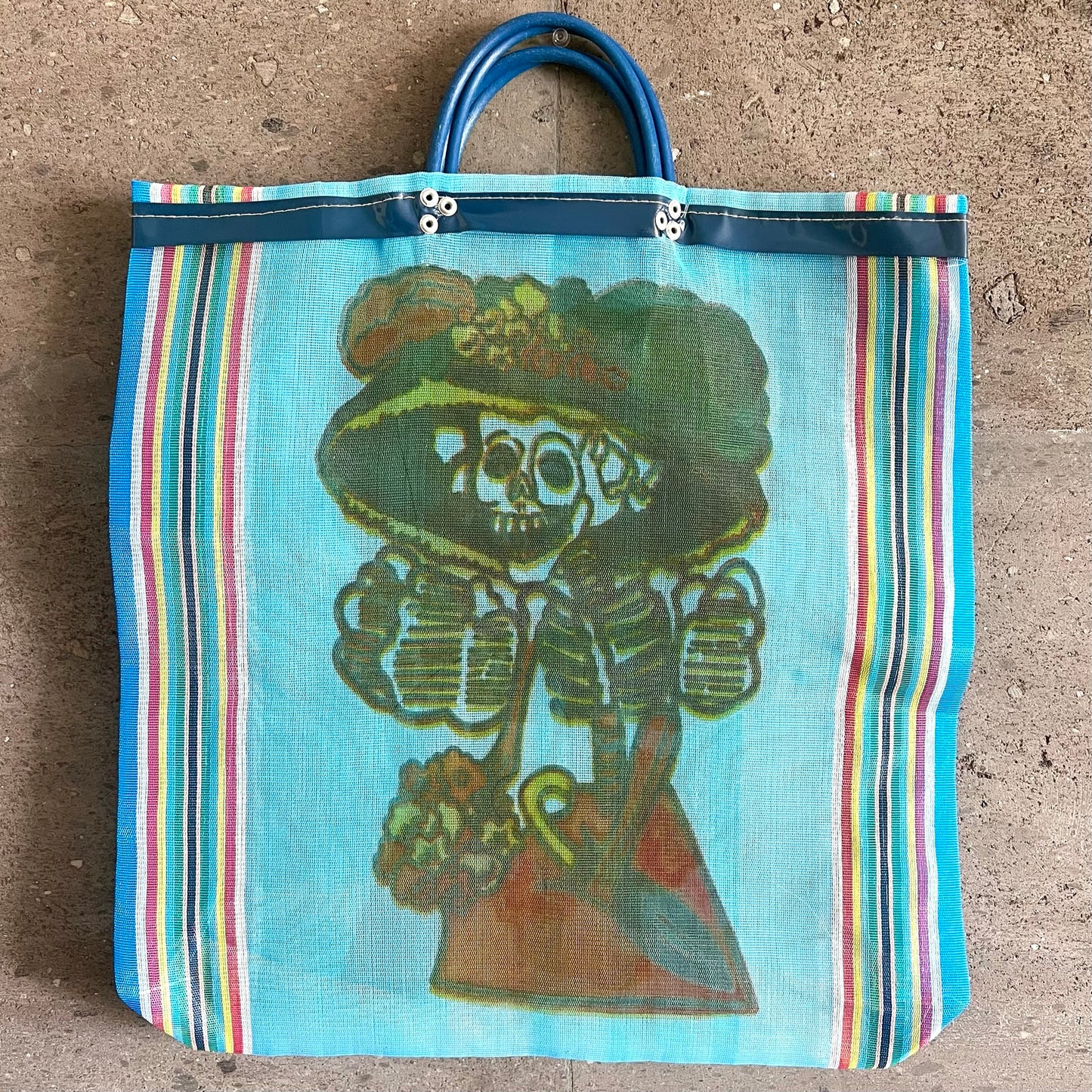 Bolsa de mercado estampada