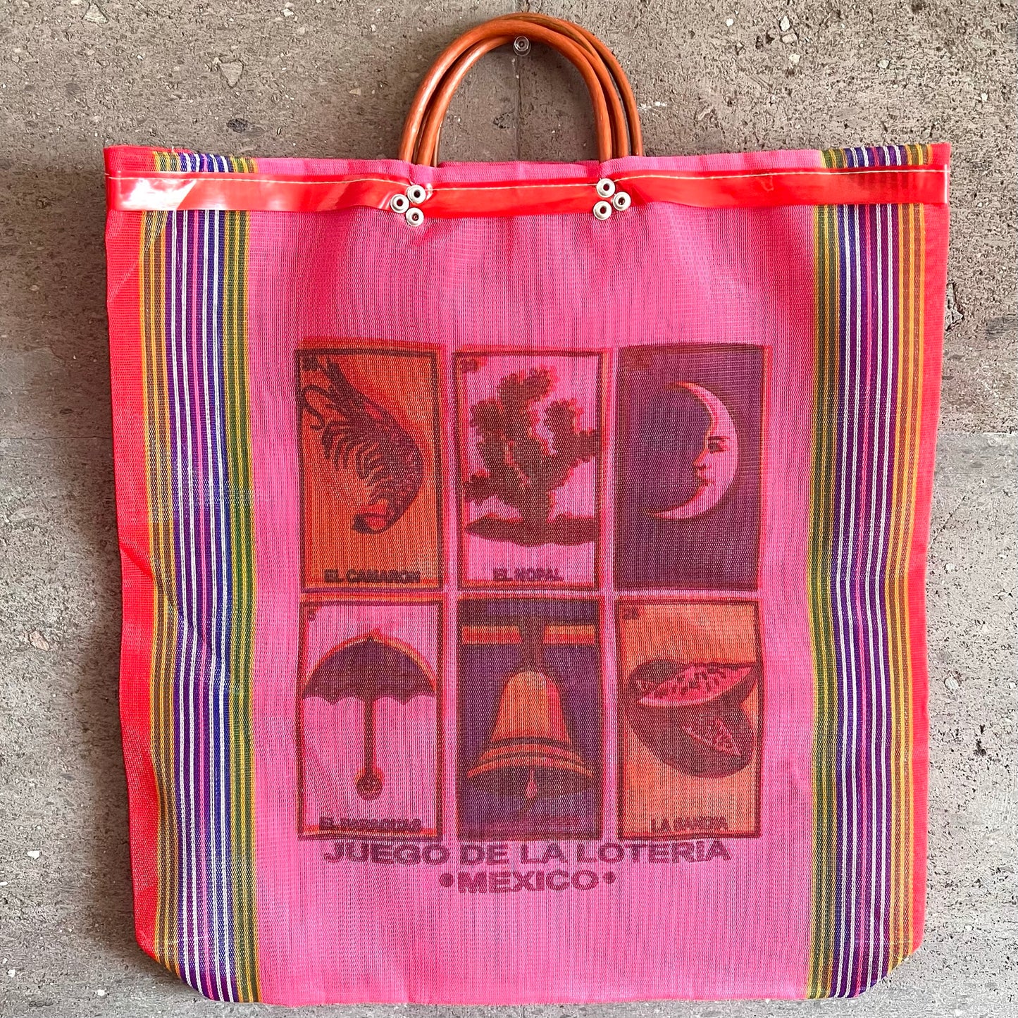 Bolsa de mercado estampada